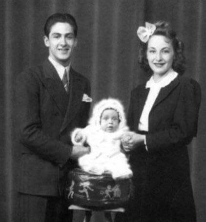 Rose Gerard Pacino with her ex-husband Salvatore Pacino and little Al Pacino.